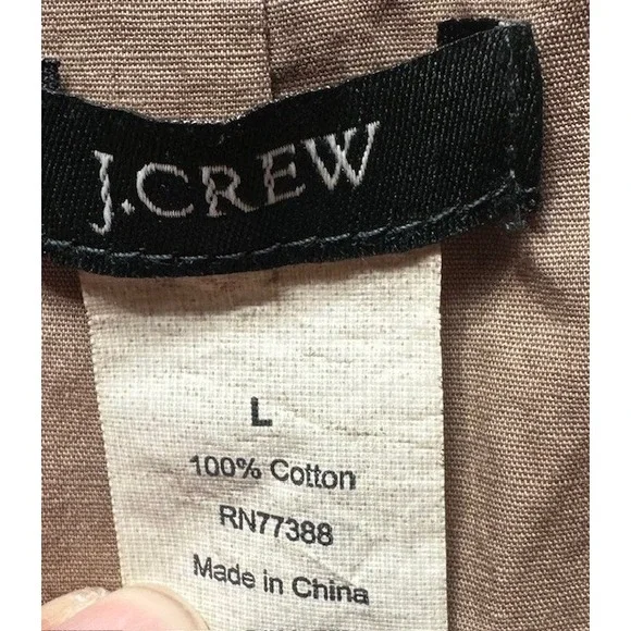 J. CREW Military Jacket Blazer Floral Camo Gorpcore Military Womens LRG Cotton - Picture 2 of 7